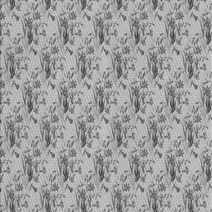 Patterned Silver Gray Rug, pat1281gry