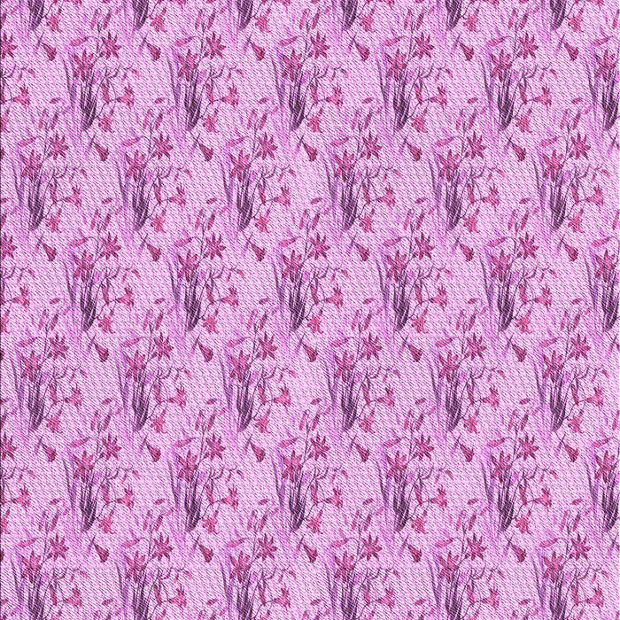 Patterned Blossom Pink Rug, pat1281pur