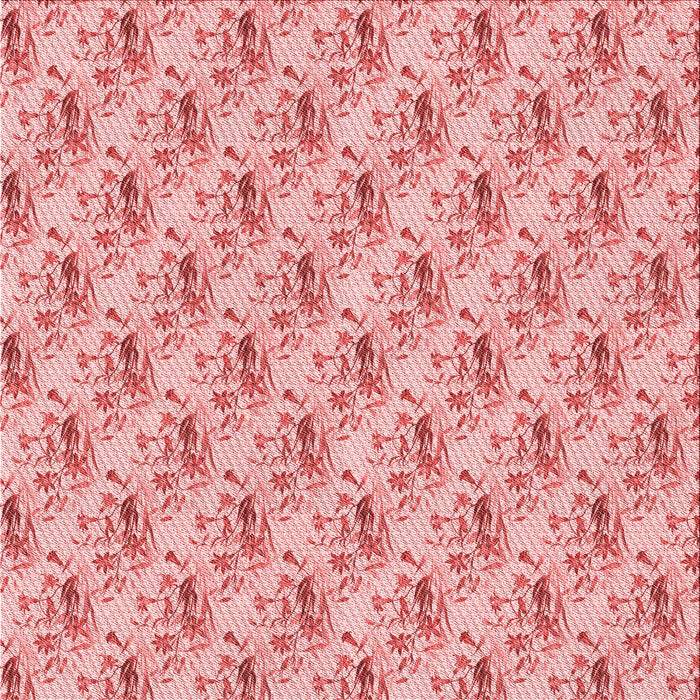 Round Patterned Baby Pink Rug, pat1281rd