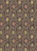 Patterned Brown Rug, pat1282brn