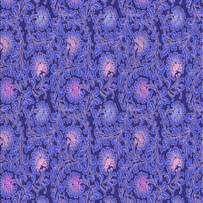 Machine Washable Transitional Purple Mimosa Purple Rug, wshpat1282pur