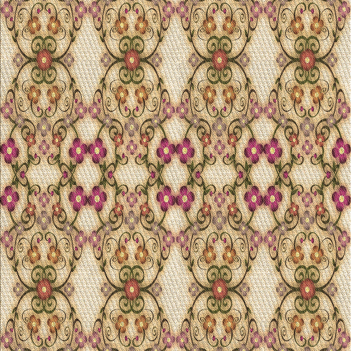 Patterned Light Brown Rug, pat1283brn