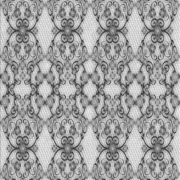 Machine Washable Transitional Platinum Silver Gray Rug, wshpat1283gry