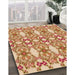 Machine Washable Transitional Red Rug in a Family Room, wshpat1283org