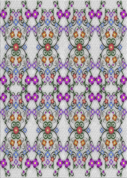 Machine Washable Transitional Light Gray Rug, wshpat1283