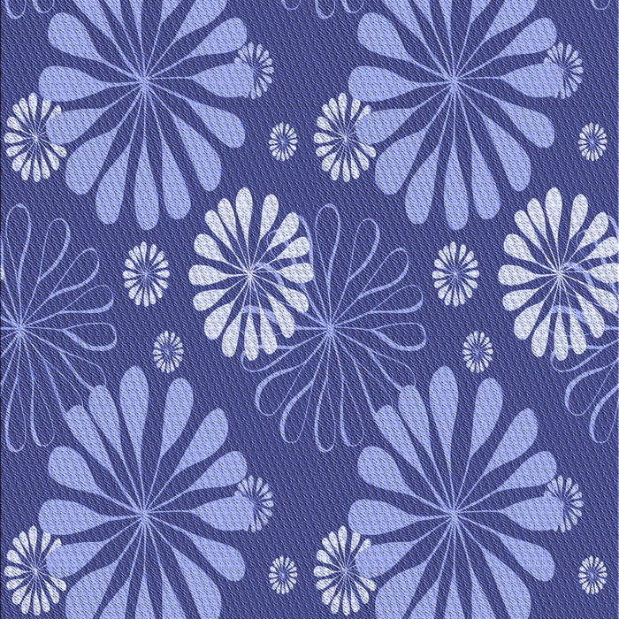 Patterned Sky Blue Rug, pat1285blu