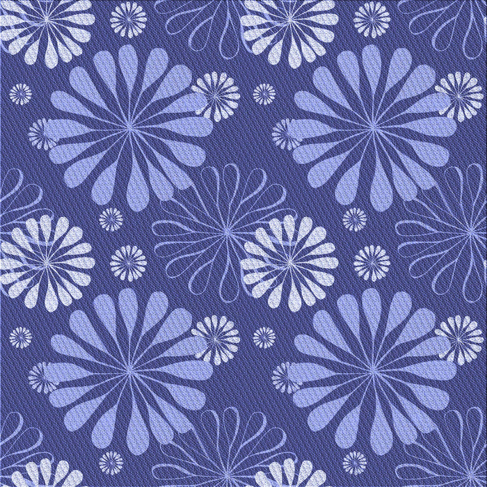 Round Machine Washable Transitional Sky Blue Rug, wshpat1285blu