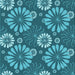 Round Machine Washable Transitional Teal Green Rug, wshpat1285lblu