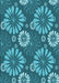 Machine Washable Transitional Teal Green Rug, wshpat1285lblu