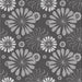 Square Patterned Dark Gray Novelty Rug, pat1285