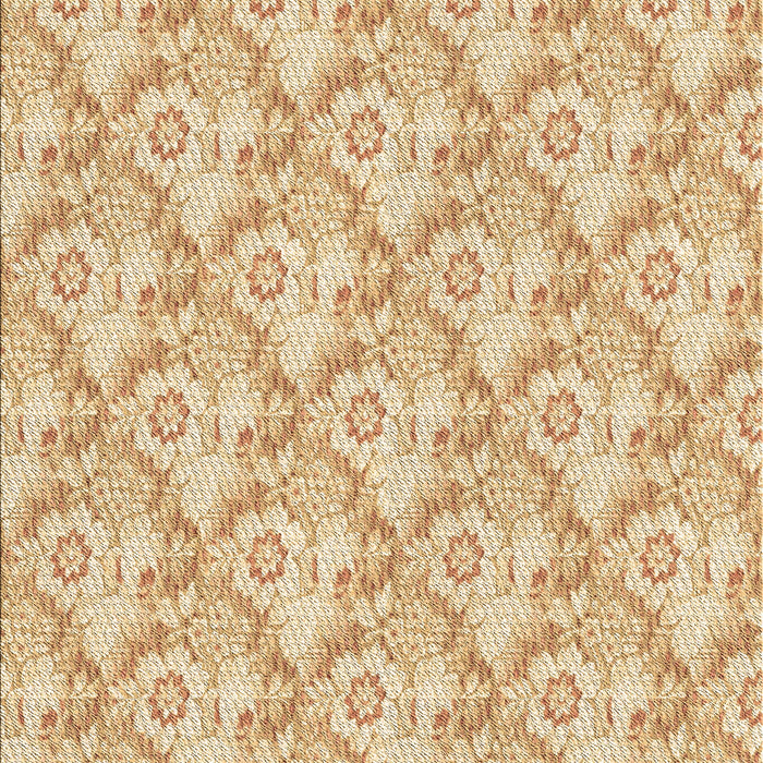 Machine Washable Transitional Orange Rug, wshpat1286brn