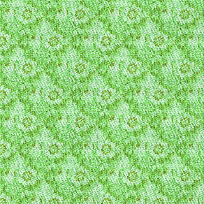 Round Machine Washable Transitional Green Rug, wshpat1286grn