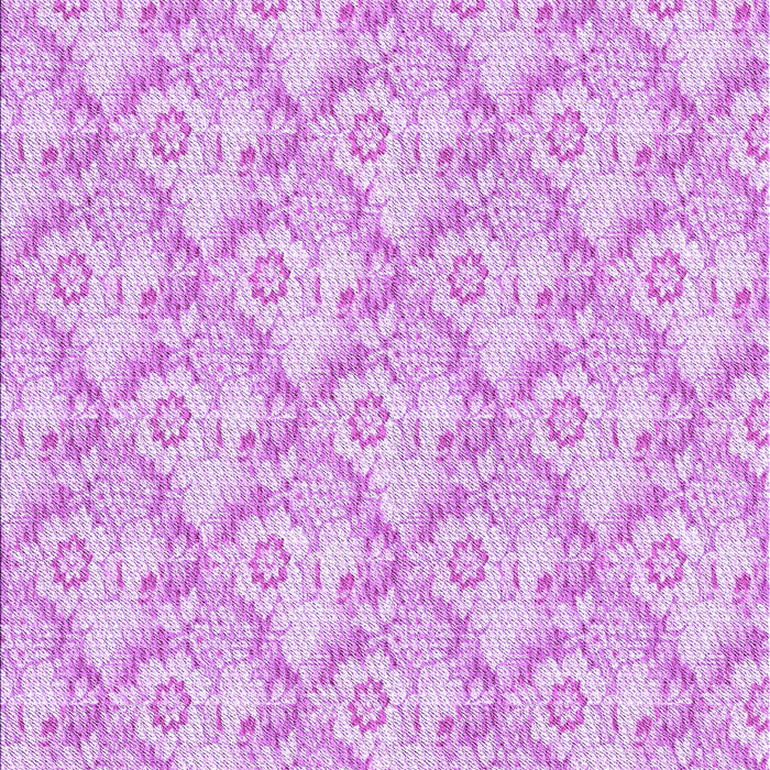 Machine Washable Transitional Blossom Pink Rug, wshpat1286pur