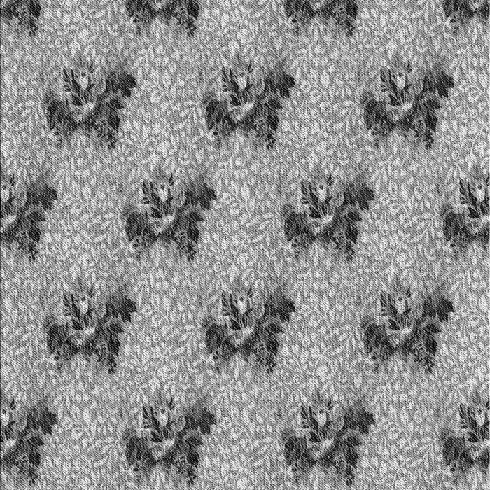 Patterned Ash Gray Rug, pat1287gry