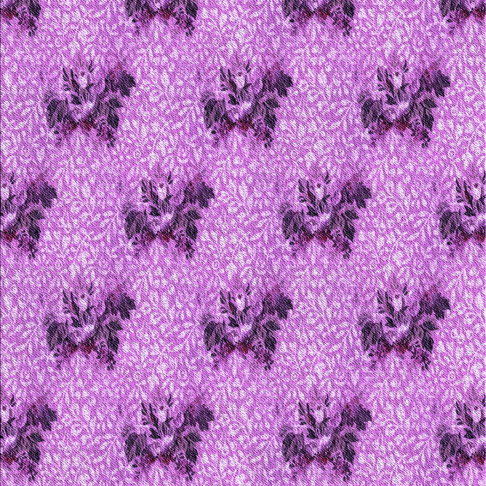 Patterned Violet Purple Rug, pat1287pur