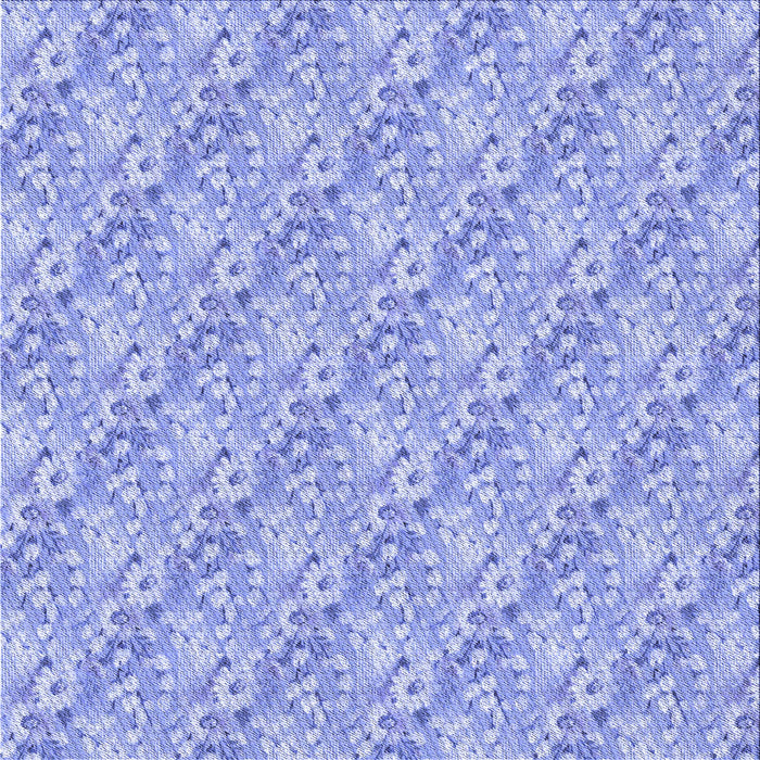 Round Patterned Light Slate Blue Rug, pat1289blu