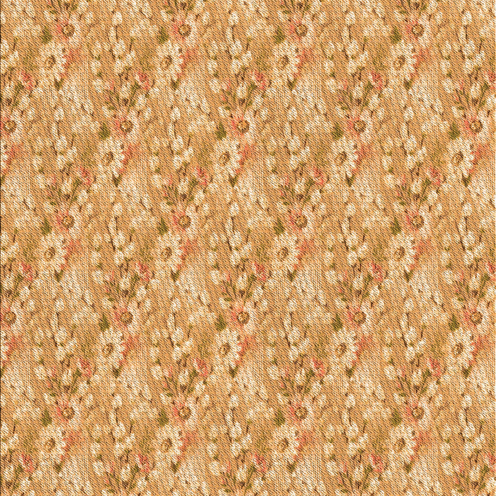 Machine Washable Transitional Yellow Orange Rug, wshpat1289org