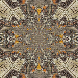 Sideview of Machine Washable Transitional Light French Beige Brown Rug, wshpat128