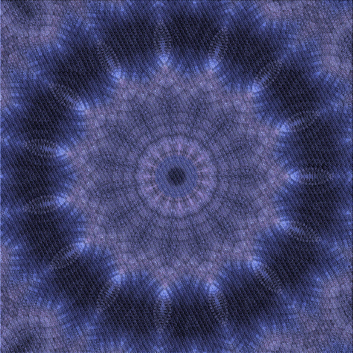 Round Machine Washable Transitional Royal Blue Rug, wshpat129blu