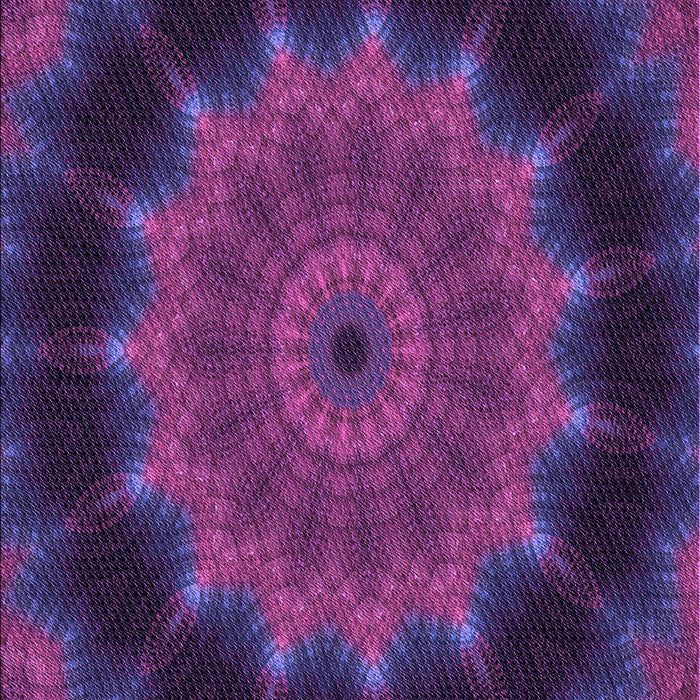 Patterned Clematis Violet Purple Rug, pat129pur