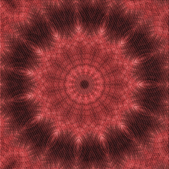 Round Machine Washable Transitional Cranberry Red Rug, wshpat129rd