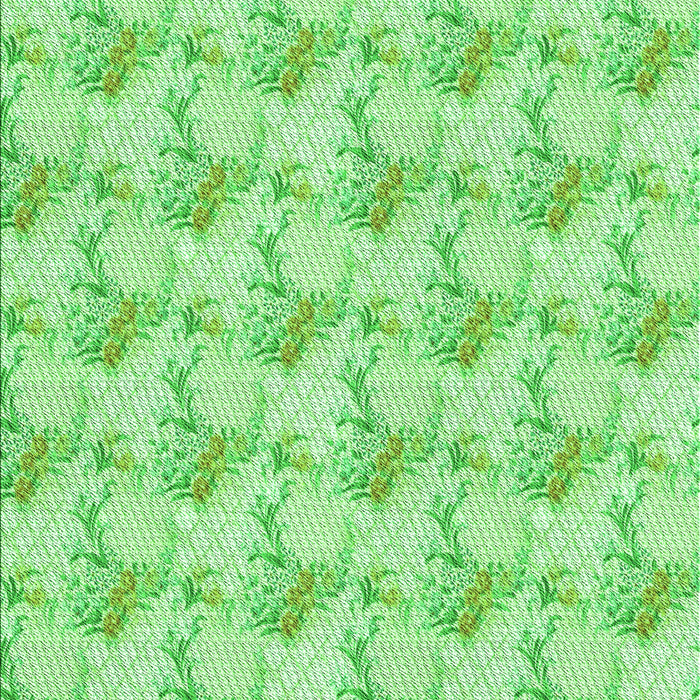 Machine Washable Transitional Jade Green Rug, wshpat1290grn