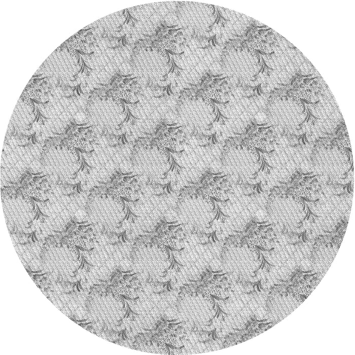 Square Machine Washable Transitional Gunmetal Gray Rug in a Living Room, wshpat1290gry