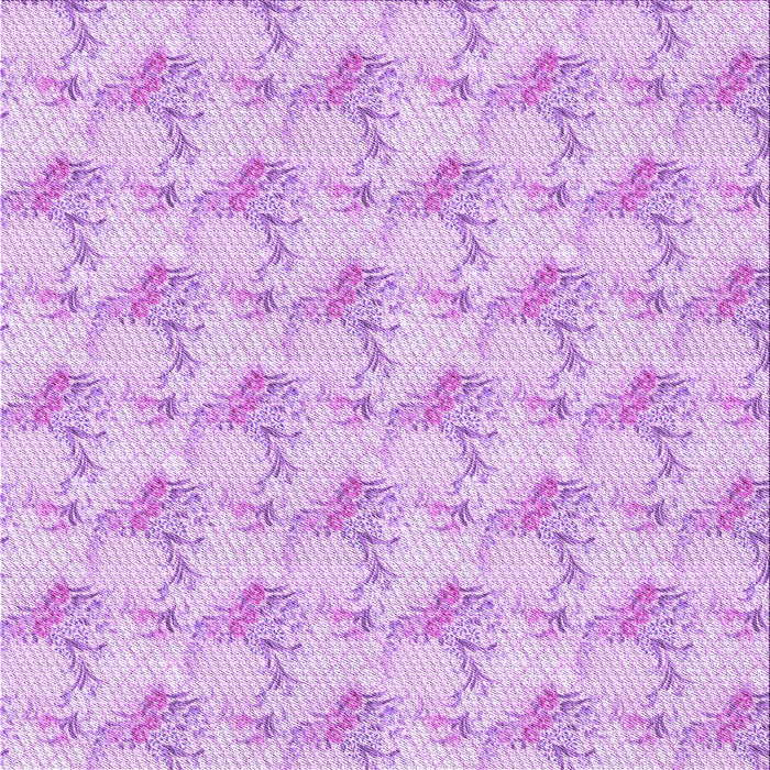 Round Patterned Purple Rug, pat1290pur