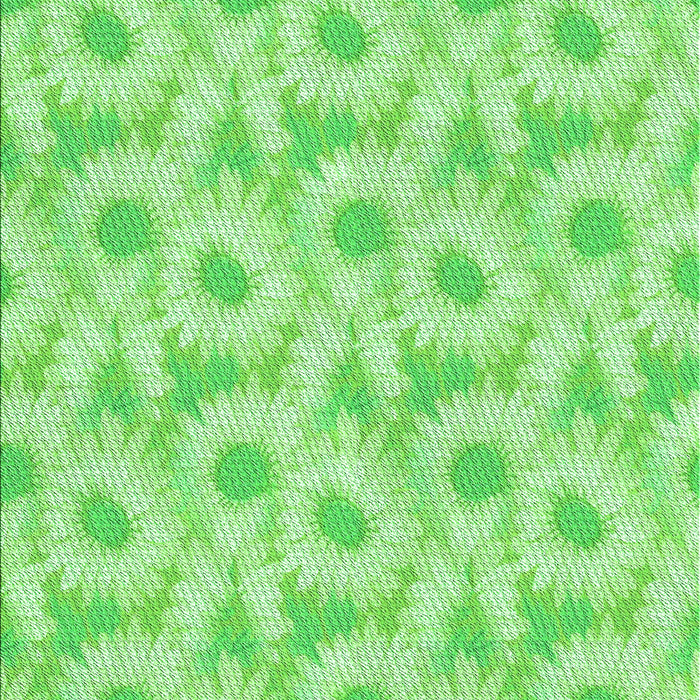 Machine Washable Transitional Green Rug, wshpat1292grn