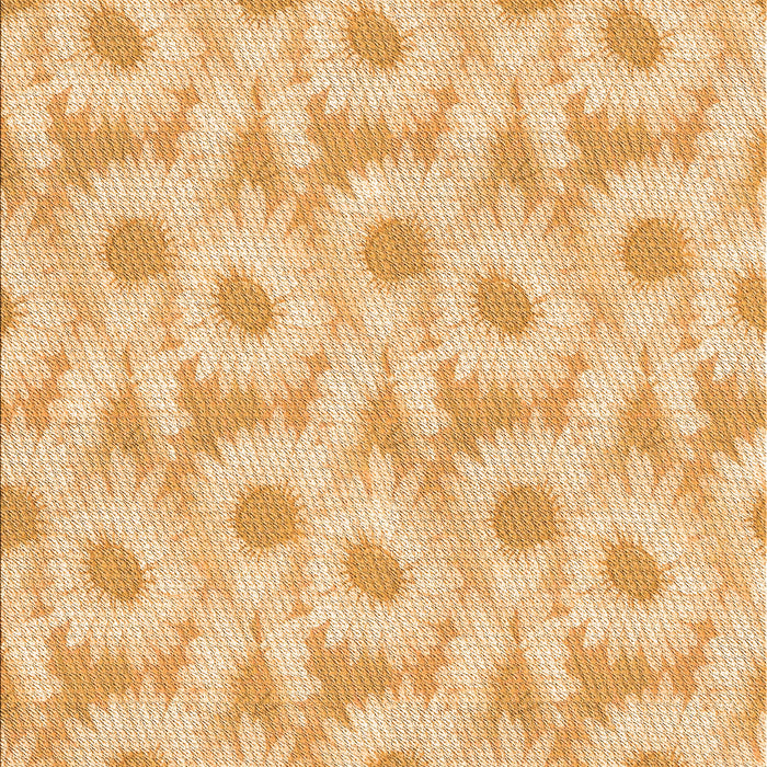 Patterned Orange Rug, pat1292org