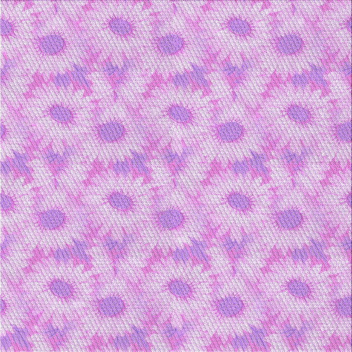 Round Machine Washable Transitional Purple Rug, wshpat1292pur