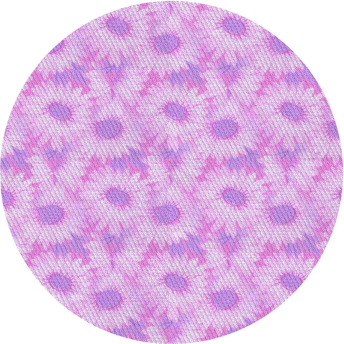 Square Patterned Purple Rug, pat1292pur