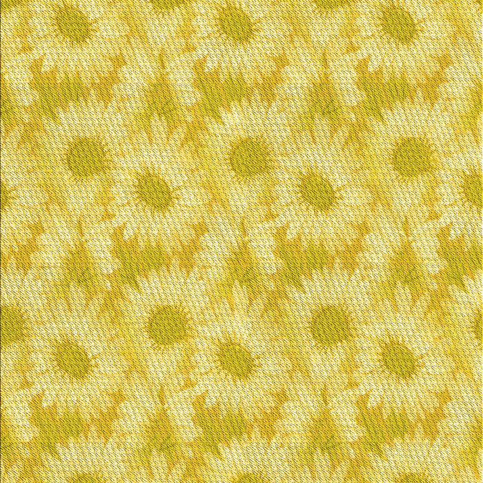 Patterned Yellow Rug, pat1292yw
