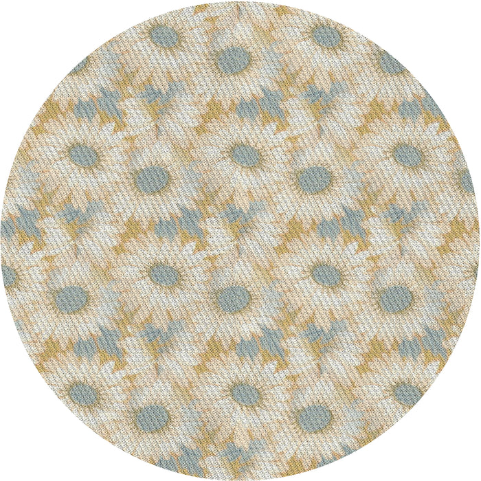 Sideview of Patterned Brown Novelty Rug, pat1292
