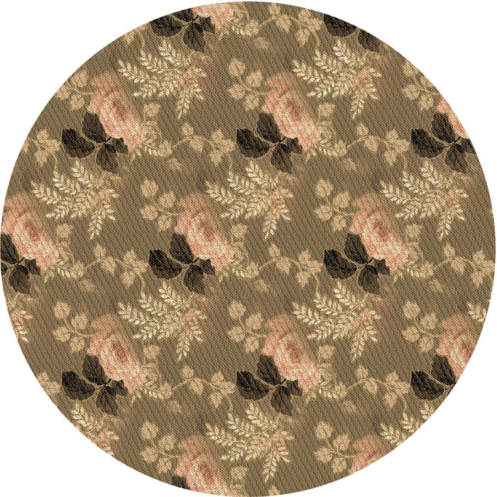 Square Machine Washable Transitional Red Brown Rug in a Living Room, wshpat1293brn
