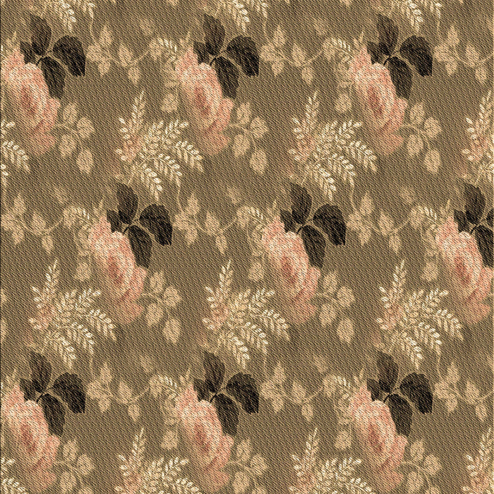 Machine Washable Transitional Red Brown Rug, wshpat1293brn