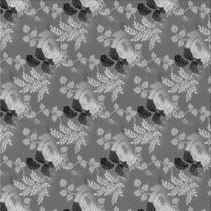 Round Patterned Gray Rug, pat1293gry