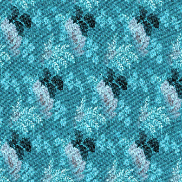 Machine Washable Transitional Blue Rug, wshpat1293lblu