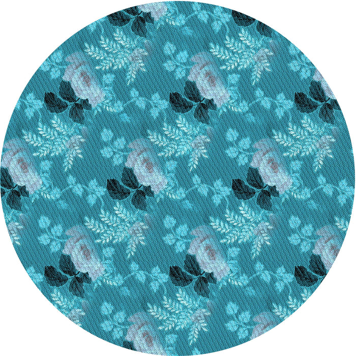 Square Machine Washable Transitional Blue Rug in a Living Room, wshpat1293lblu