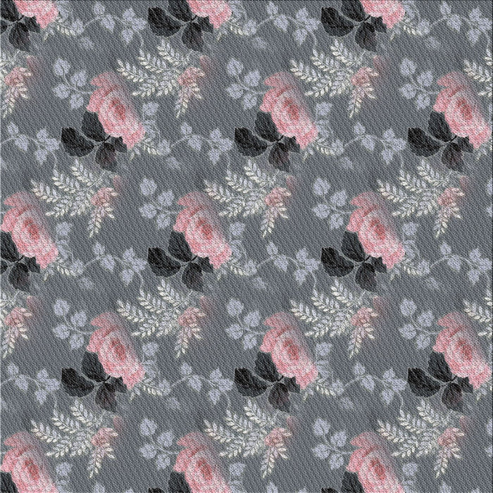 Square Patterned Gray Novelty Rug, pat1293