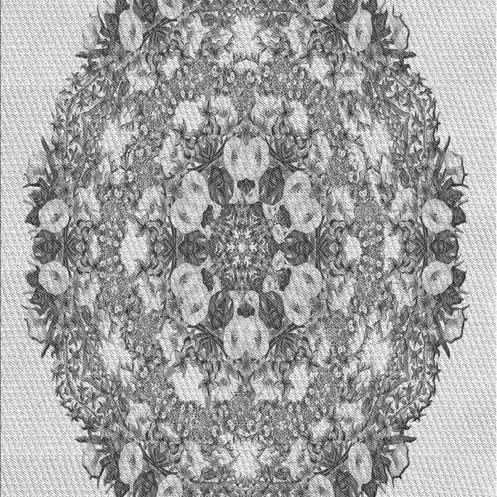 Patterned Gray Rug, pat1294gry