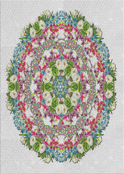 Machine Washable Transitional White Gold Rug, wshpat1294