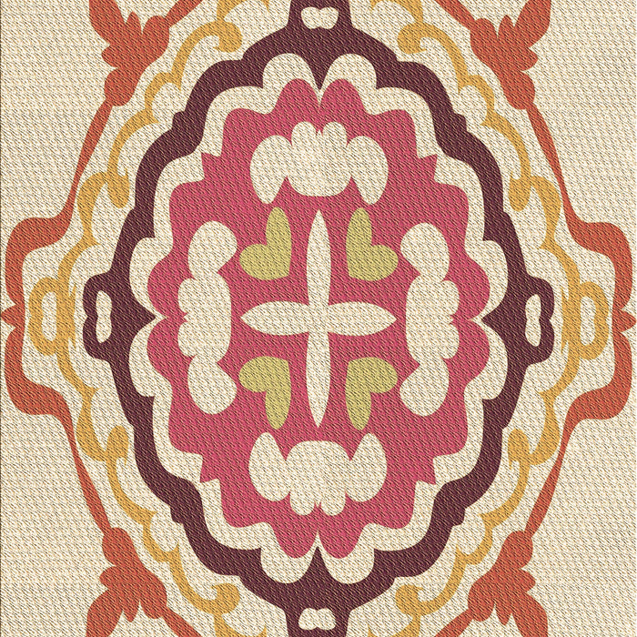 Machine Washable Transitional Golden Blonde Gold Rug, wshpat1295brn