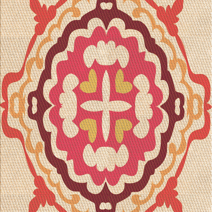 Machine Washable Transitional Red Rug, wshpat1295org