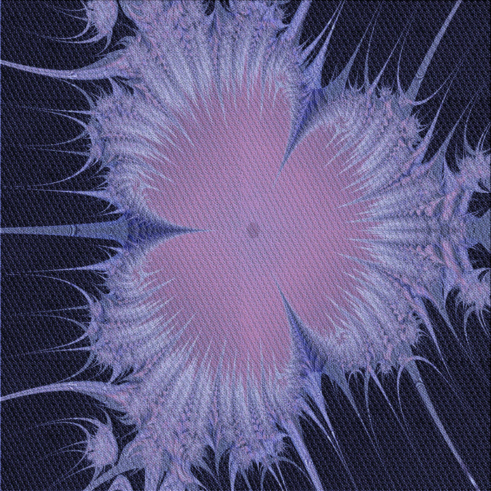 Round Patterned Purple Rug, pat1298blu