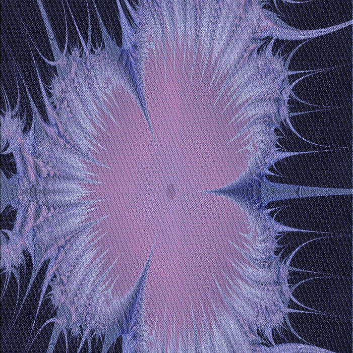 Patterned Purple Rug, pat1298blu