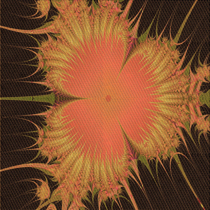 Round Machine Washable Transitional Orange Rug, wshpat1298org