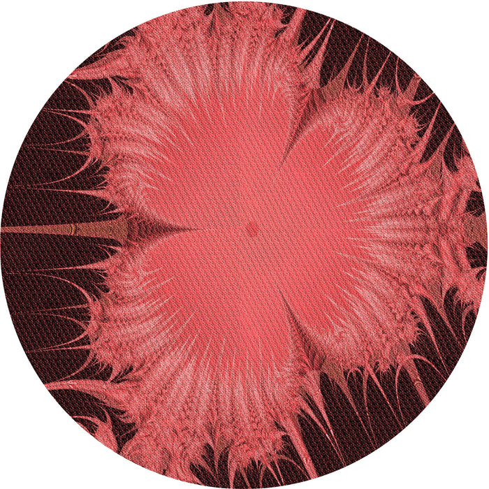 Square Machine Washable Transitional Red Rug in a Living Room, wshpat1298rd