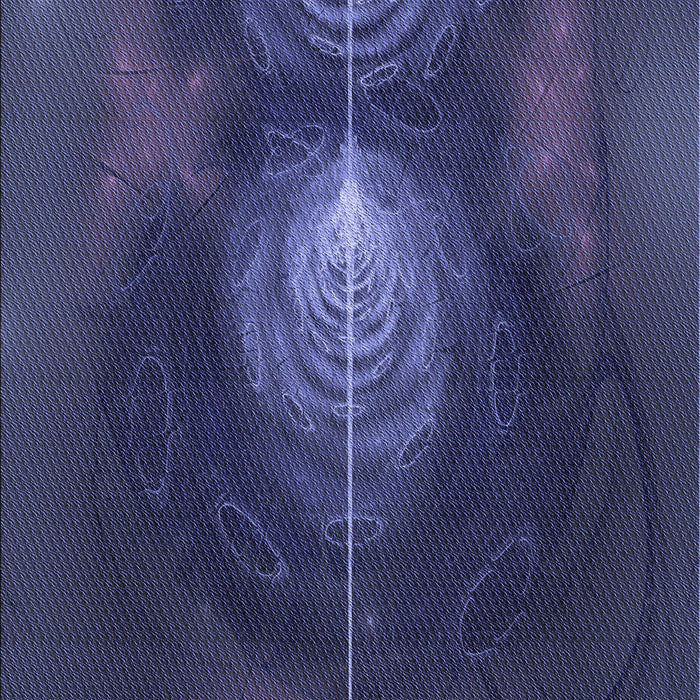 Machine Washable Transitional Slate Blue Rug, wshpat1299blu