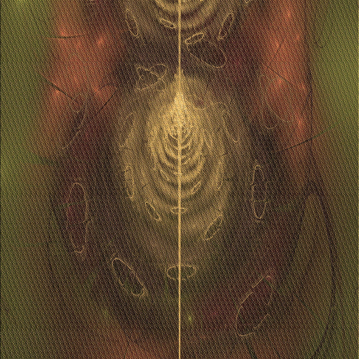 Patterned Oak Brown Rug, pat1299brn